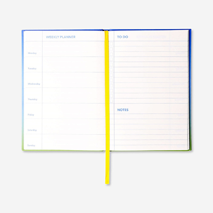 Flying Tiger Copenhagen Mavi Haftalık Planlayıcı Defter A5