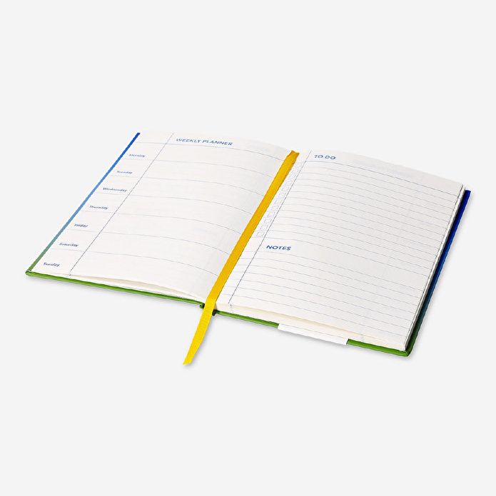 Flying Tiger Copenhagen Mavi Haftalık Planlayıcı Defter A5