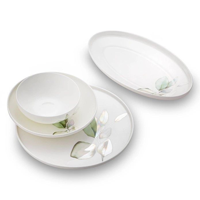 Jumbo Leaf Verdance 29 Parça 6 Kişilik Yemek Takımı