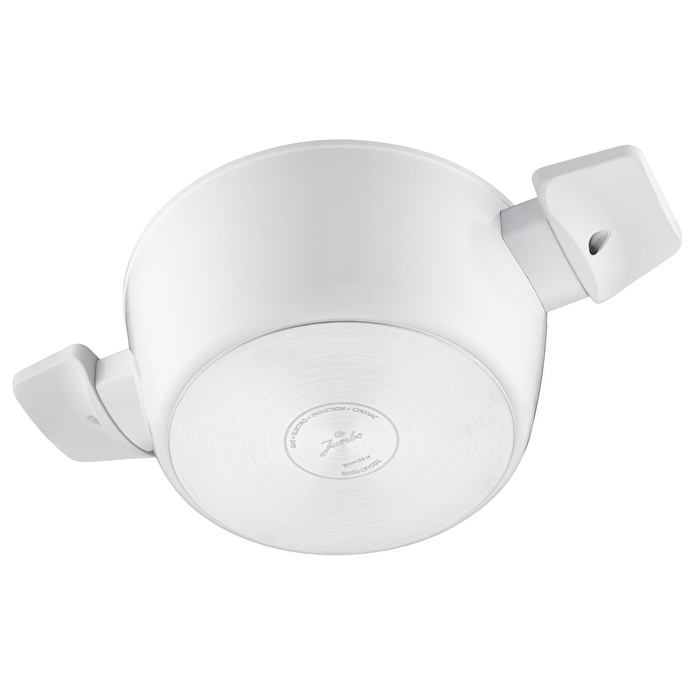 Jumbo Swiss Crystal 6 Parça Light Grey Midi Tencere Seti