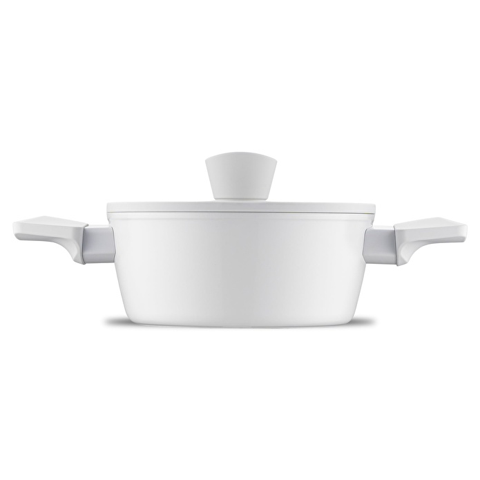 Jumbo Swiss Crystal 6 Parça Light Grey Midi Tencere Seti