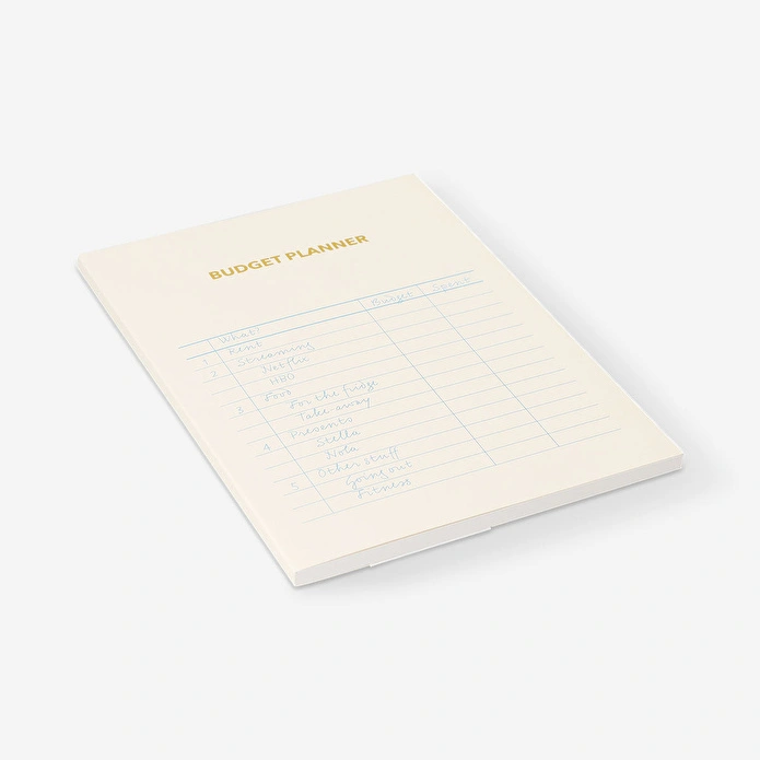Flying Tiger Copenhagen Bütçe Planlayıcı Bej A5 Defter
