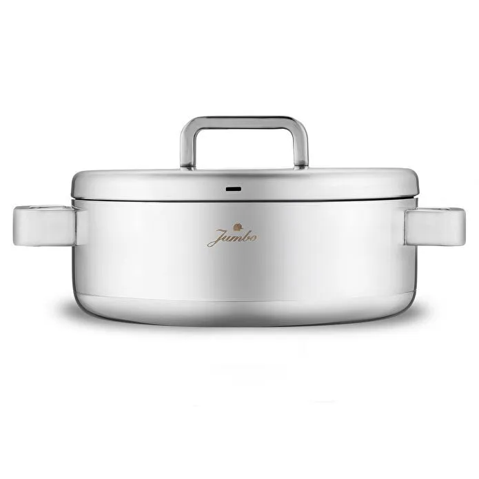 Jumbo Monaco 3PLY 8 Parça İndüksiyon Tabanlı Tencere Seti
