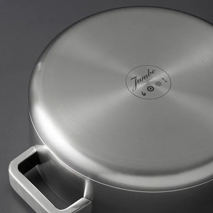 Jumbo Monaco 3PLY 8 Parça İndüksiyon Tabanlı Tencere Seti