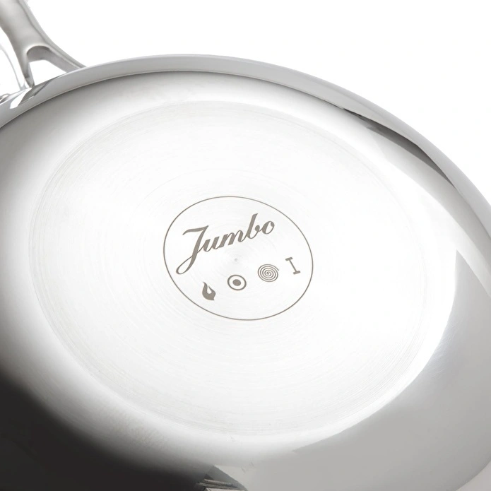Jumbo Gourmet 3PLY İndüksiyon Tabanlı Wok Tava 26 cm