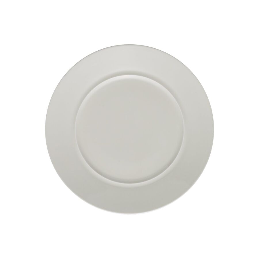 Jumbo Vals Düz Tabak 17 cm