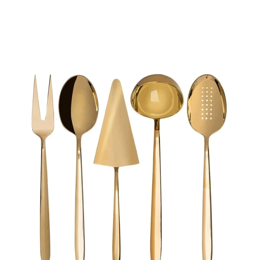 Jumbo 9400 5 Parça Titanyum Gold Servis Takımı