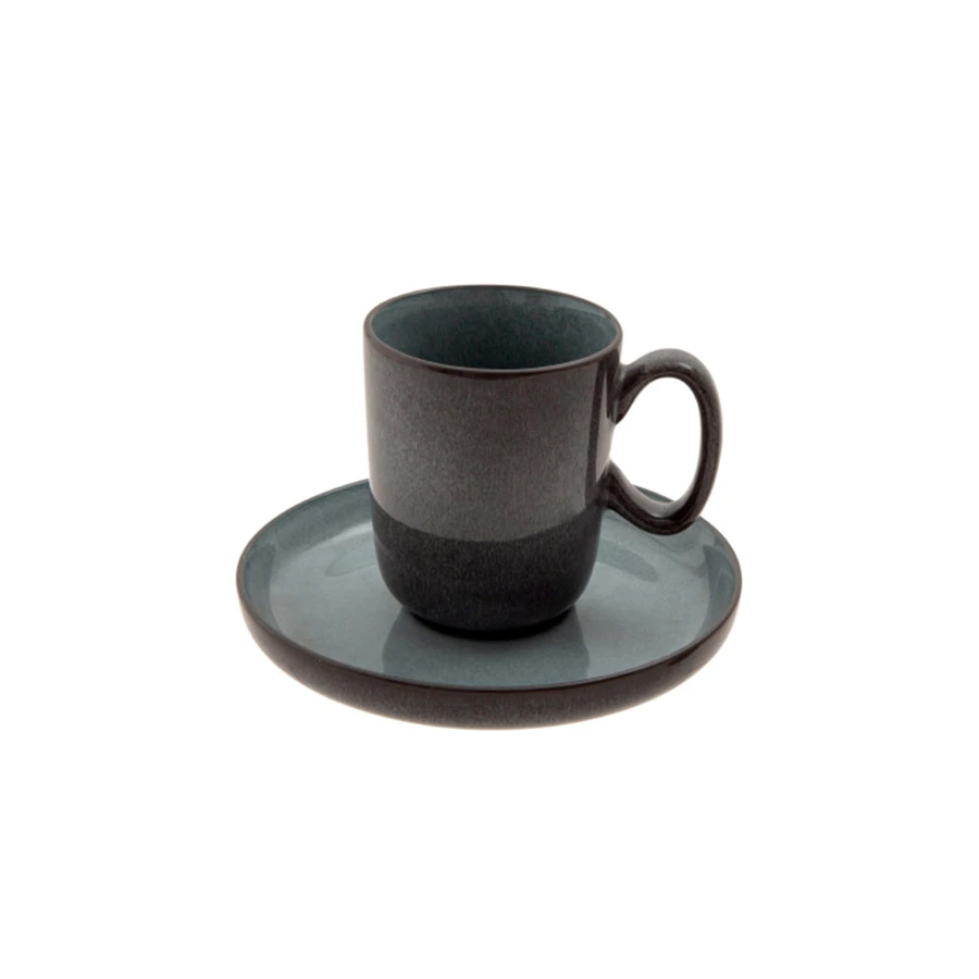 Jumbo Twin Blue Fincan Tabağı 12 cm