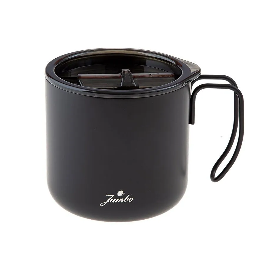 Jumbo Glory 5 Çelik Travel Mug - Siyah