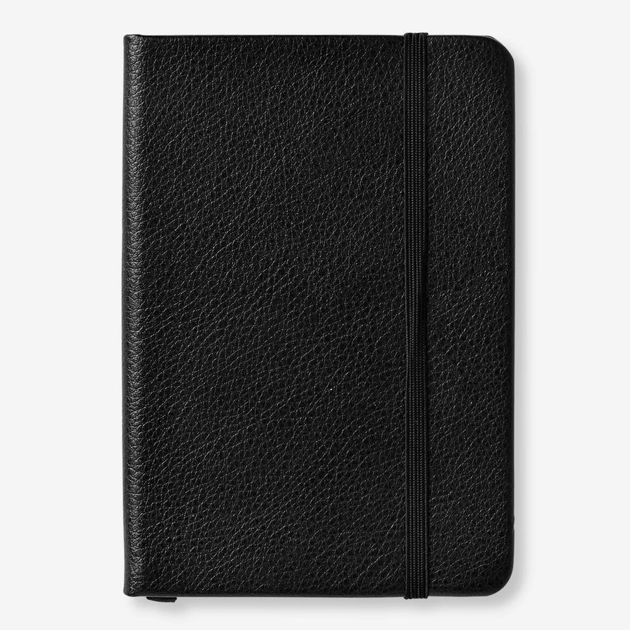 Flying Tiger Copenhagen Siyah Elastik Kapaklı A6 Çizgisiz Defter