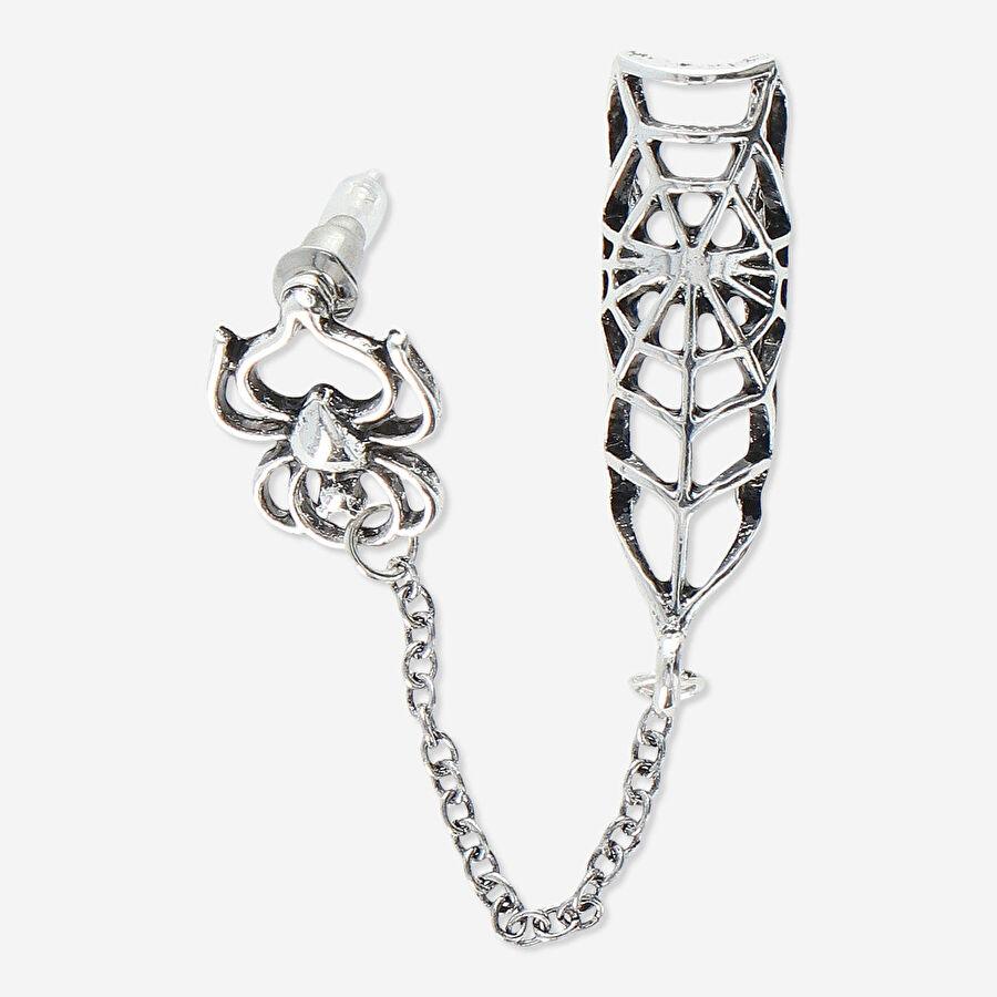 Flying Tiger Copenhagen Örümcek Şeklinde Metal Küpe