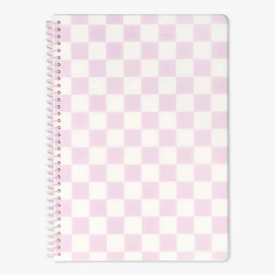Flying Tiger Copenhagen Plastik Kapaklı Çizgili A4 Defter