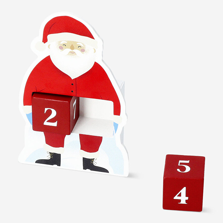 Flying Tiger Copenhagen Noel Baba Figürlü Masa Takvimi