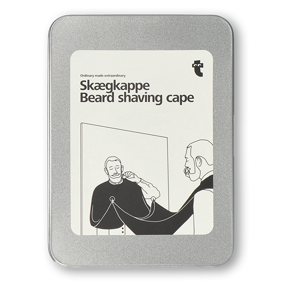 Flying Tiger Copenhagen Vantuzlu Siyah Tıraş Pelerini