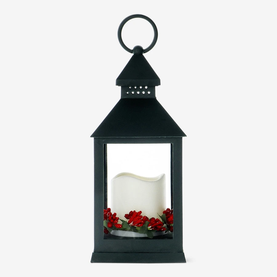 Flying Tiger Copenhagen Led Işıklı ve Çiçekli Fener