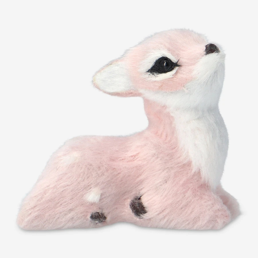 Flying Tiger Copenhagen Dekoratif Küçük Pembe Geyik