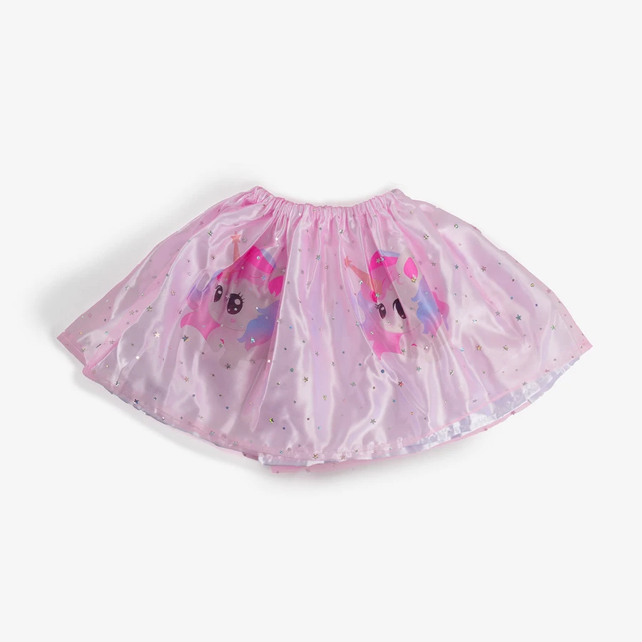 Flying Tiger Copenhagen Unicorn Desenli Pembe Etek 4-8 Yaş