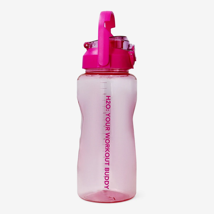 Flying Tiger Copenhagen Motivasyon Sloganlı Pembe Matara 2 L