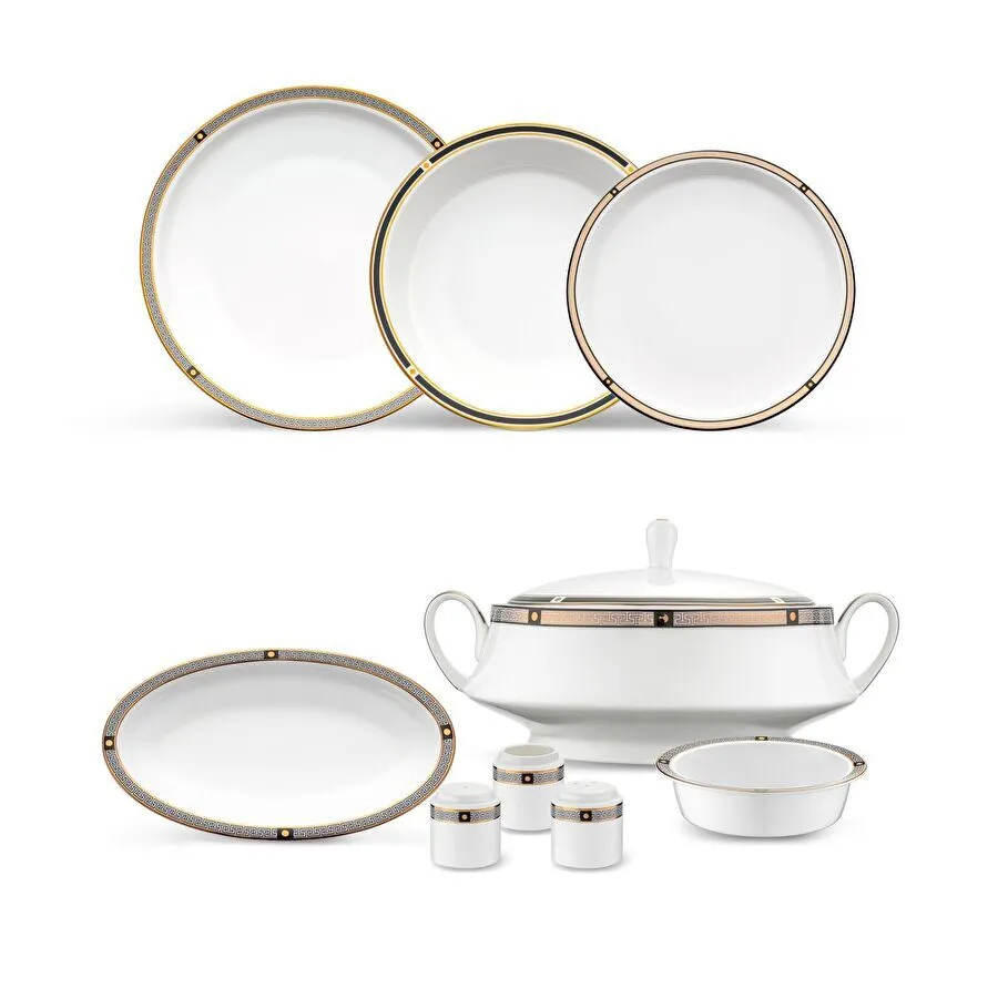 Jumbo Venüs 60 Parça 12 Kişilik Yemek Takımı