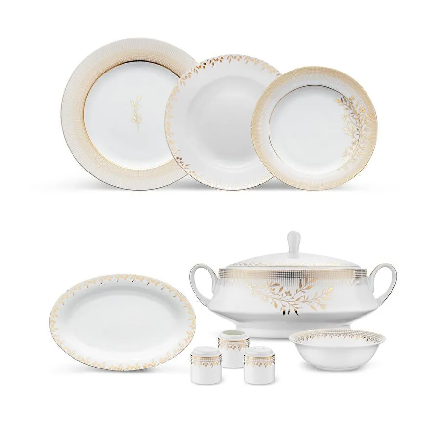 Jumbo Helios 60 Parça 12 Kişilik Yemek Takımı