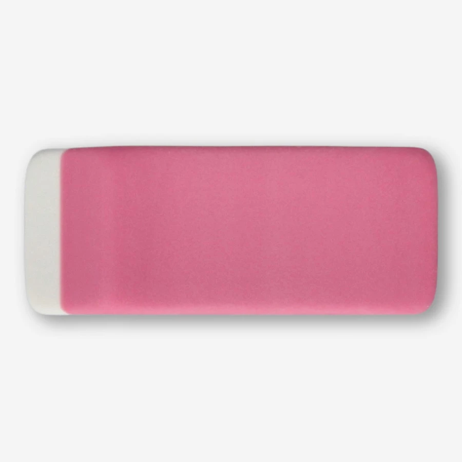 Flying Tiger Copenhagen Pembe Beyaz Silgi