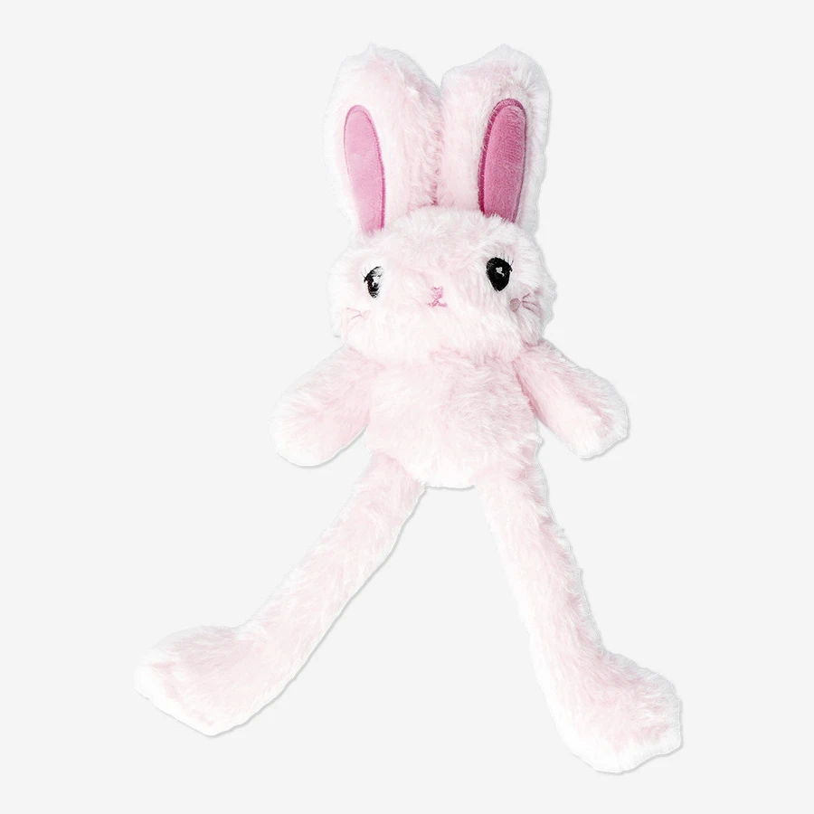 Flying Tiger Copenhagen Ayarlanabilir Kulaklı Pembe Peluş Tavşan