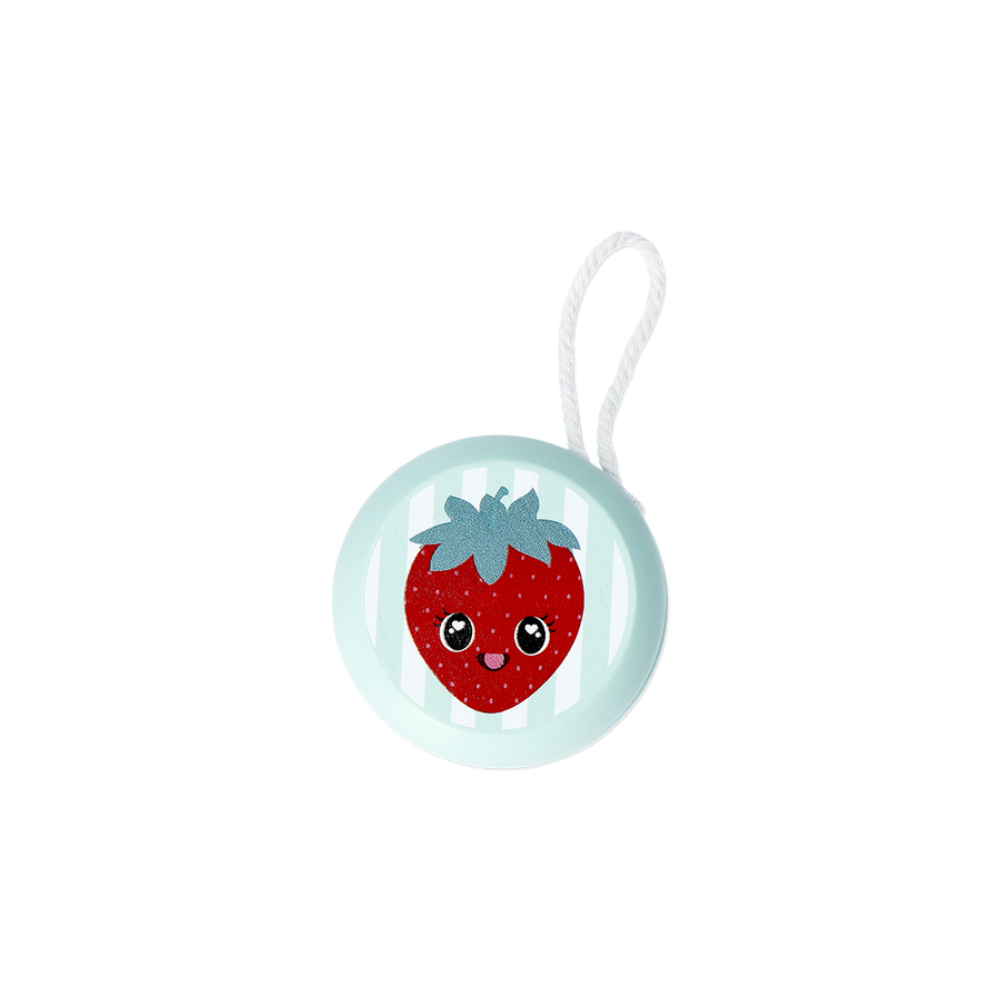 Flying Tiger Copenhagen Çilek Desenli Ahşap Yoyo