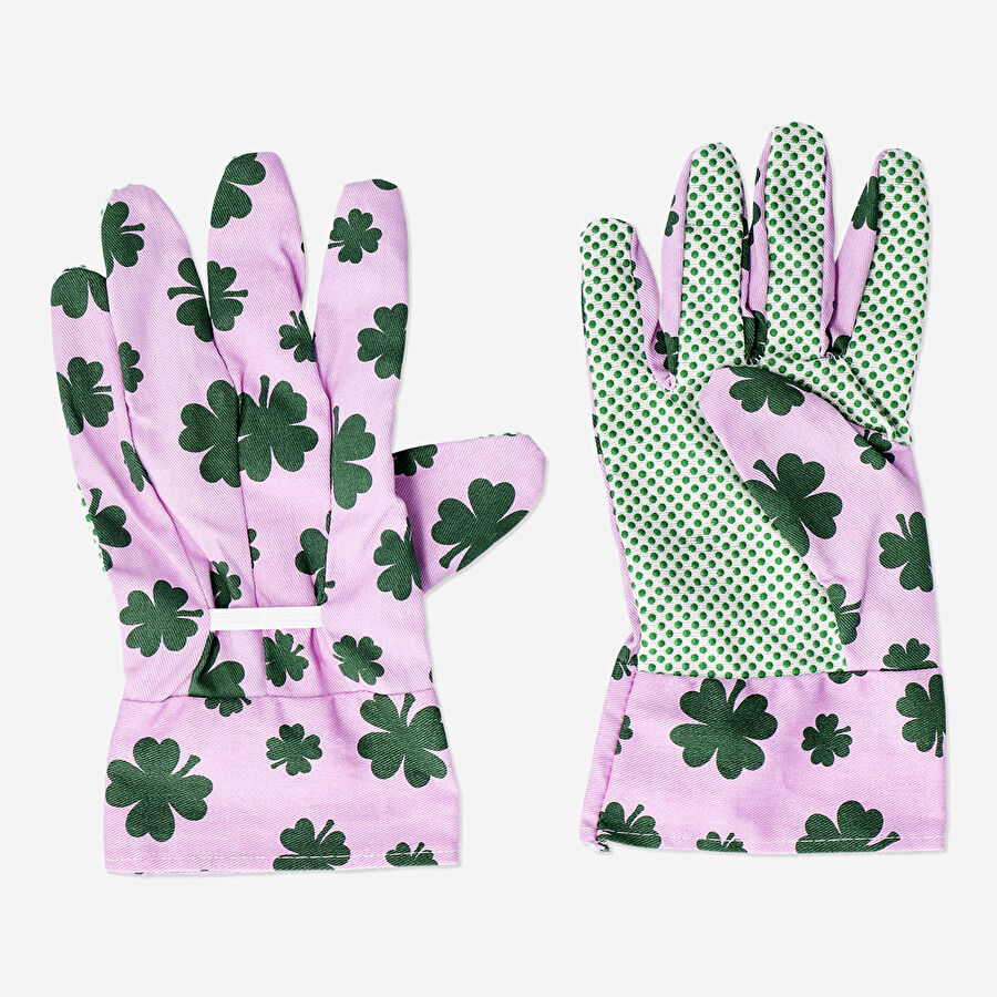 Flying Tiger Copenhagen Yeşil Çiçek Desenli Bahçe Eldiveni