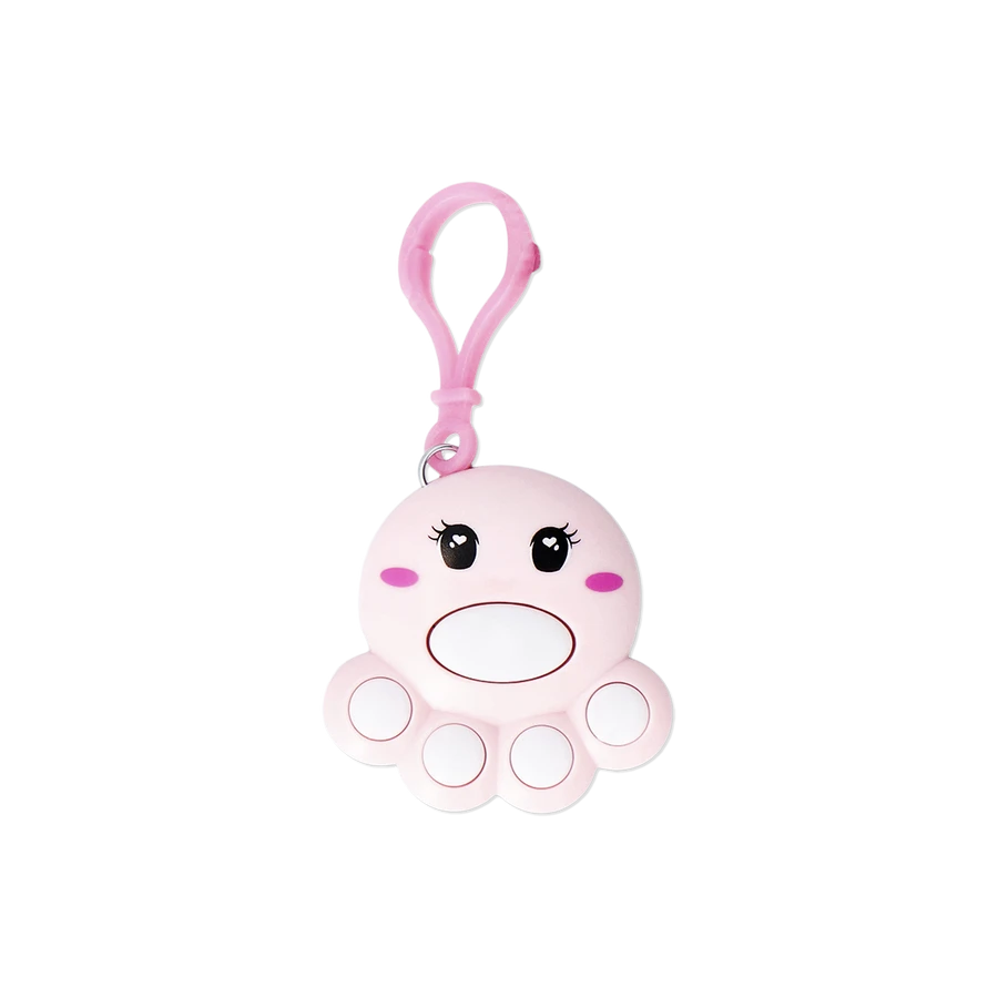 Flying Tiger Copenhagen Pembe Mini Ahtapot Şeklinde Hafıza Oyunu