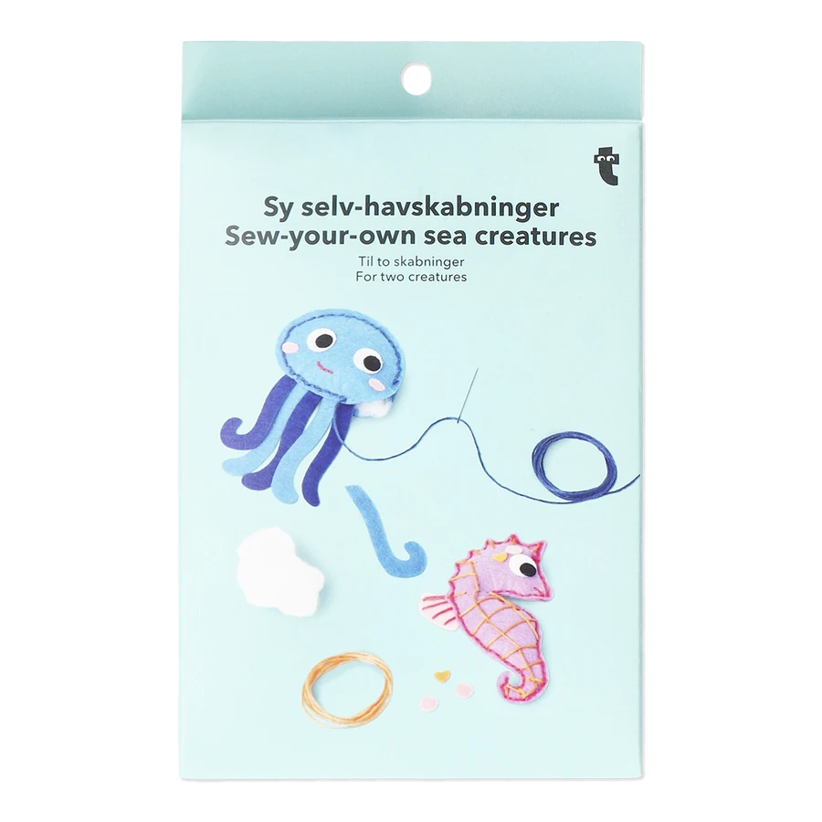 Flying Tiger Copenhagen Kendin Yap Deniz Canlıları Dikiş Seti