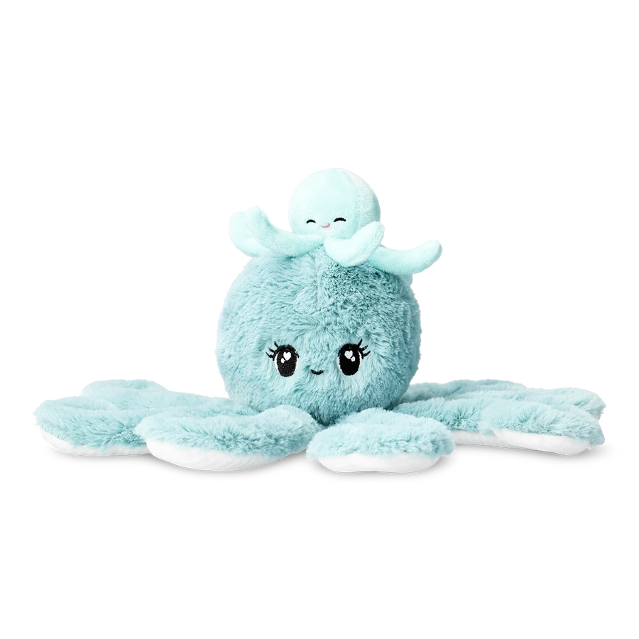 Flying Tiger Copenhagen Yeşil Peluş Ahtapot ve Yavrusu