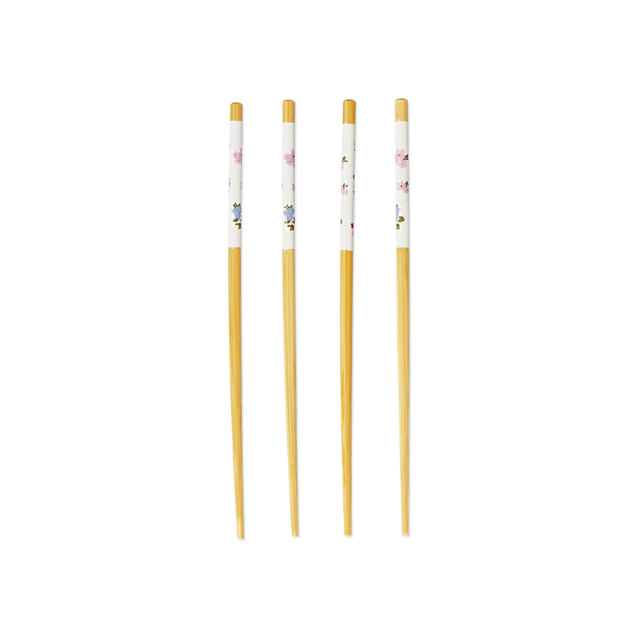 Flying Tiger Copenhagen 2'li Bahar Çiçekleri Desenli Bambu Chopstick