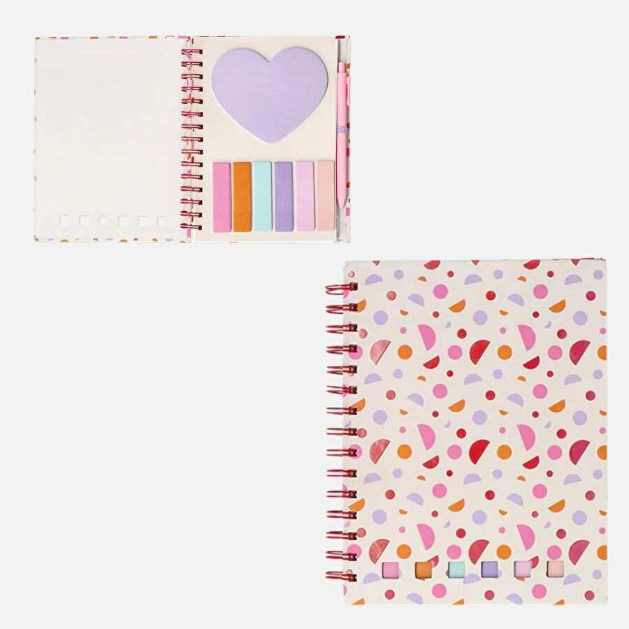 Flying Tiger Copenhagen Stickerlı Spiralli Defter