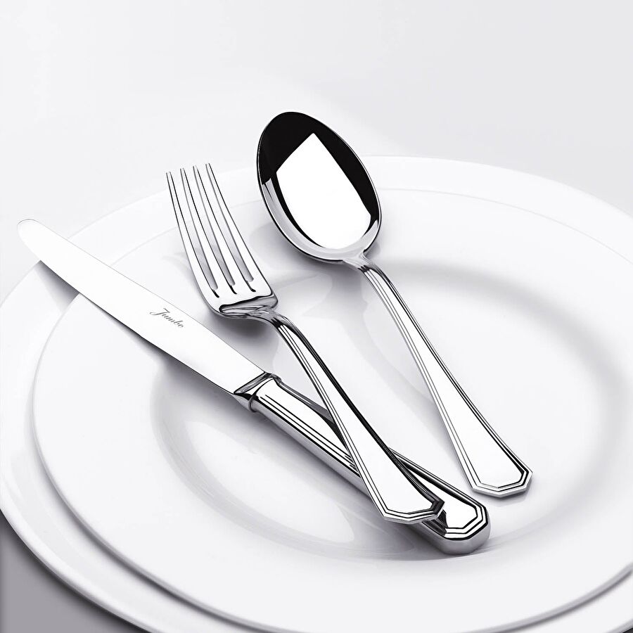 Jumbo Jasper 24 Parça 6 Kişilik Tatlı Çatal Kaşık Bıçak Takımı