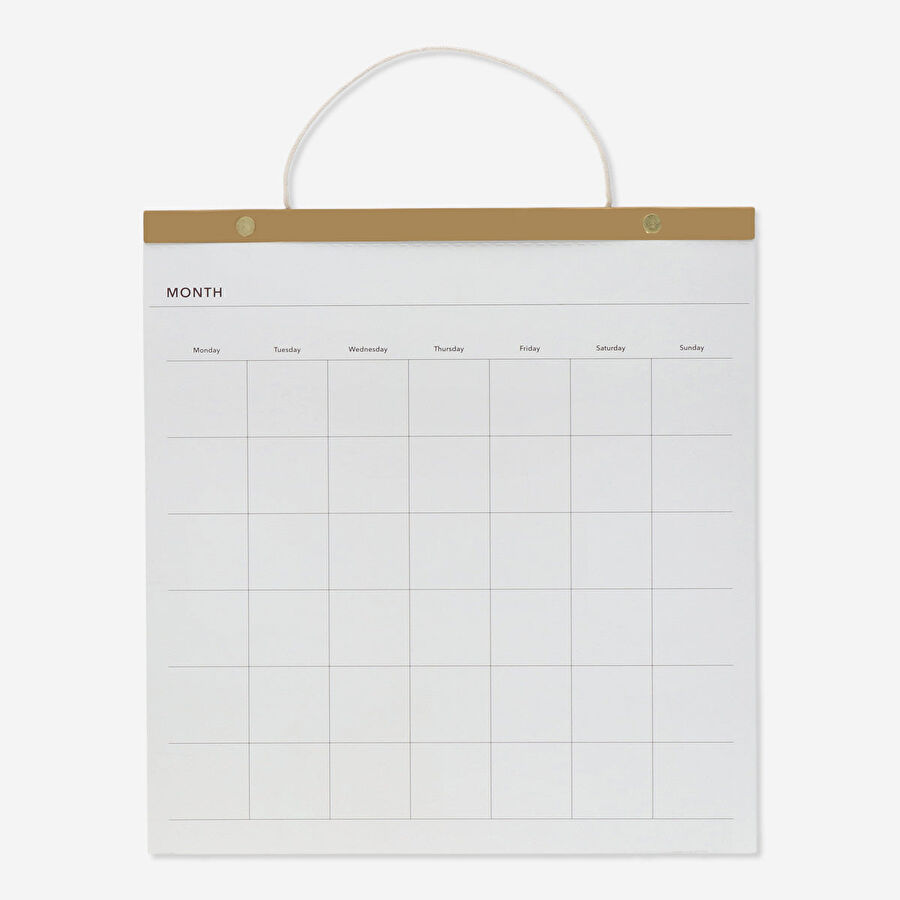 Flying Tiger Copenhagen Askılı Duvar Takvimi