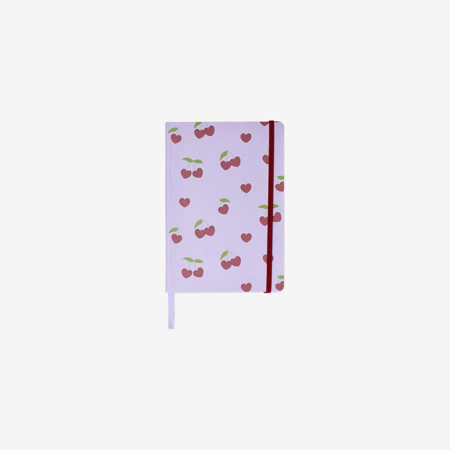 Flying Tiger Copenhagen Kiraz Desenli Bullet Planlayıcı A5 Defter