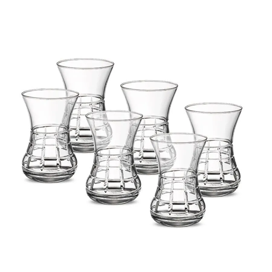 Jumbo Classy 6'lı Çay Bardağı