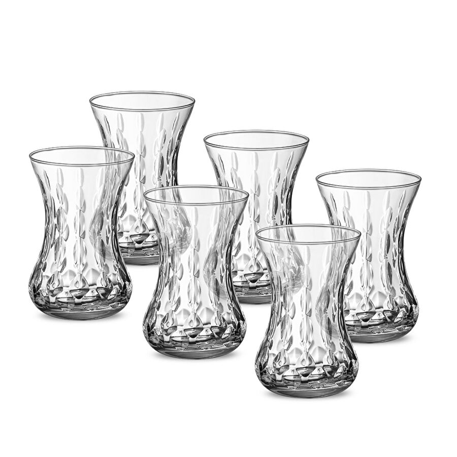 Jumbo Classy Grape 6'lı Çay Bardağı