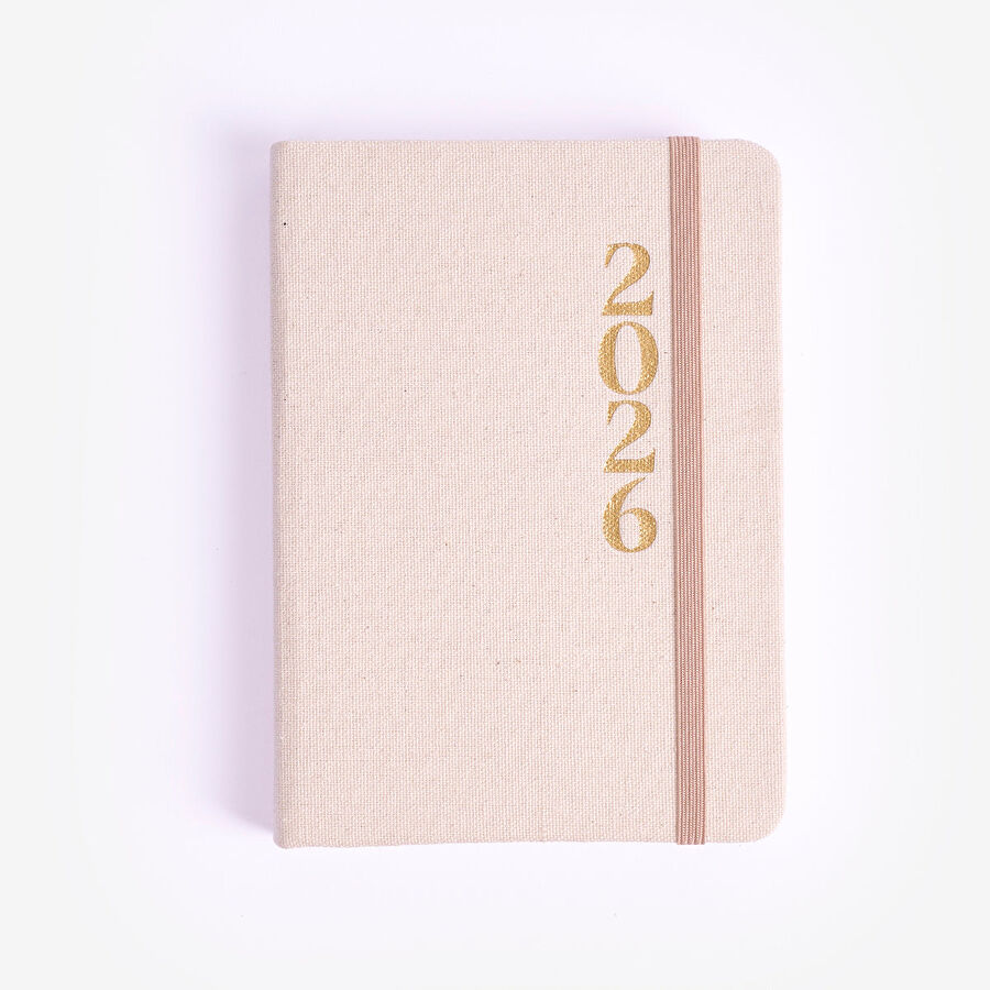 Flying Tiger Copenhagen Beyaz A6 Günlük 2026 Takvimi