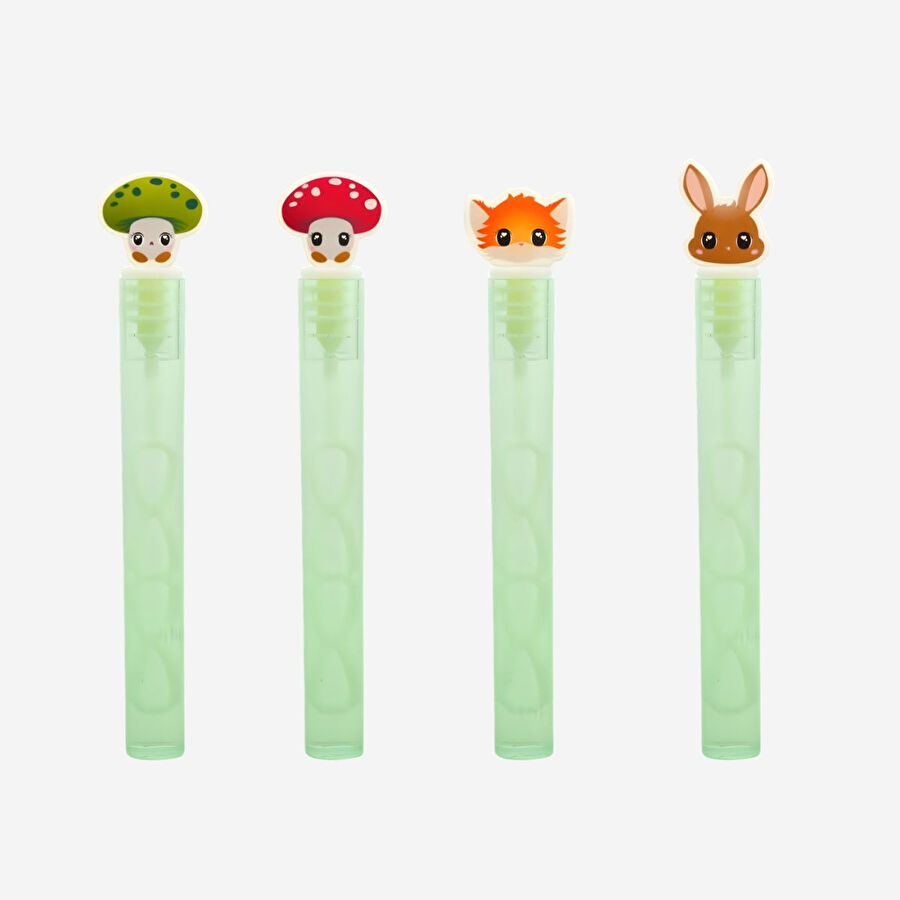 Flying Tiger Copenhagen 4'lü Hayvan Detaylı Mini Baloncuk Seti