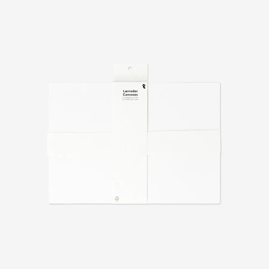 Flying Tiger Copenhagen 3'lü İnce Kanvas A4