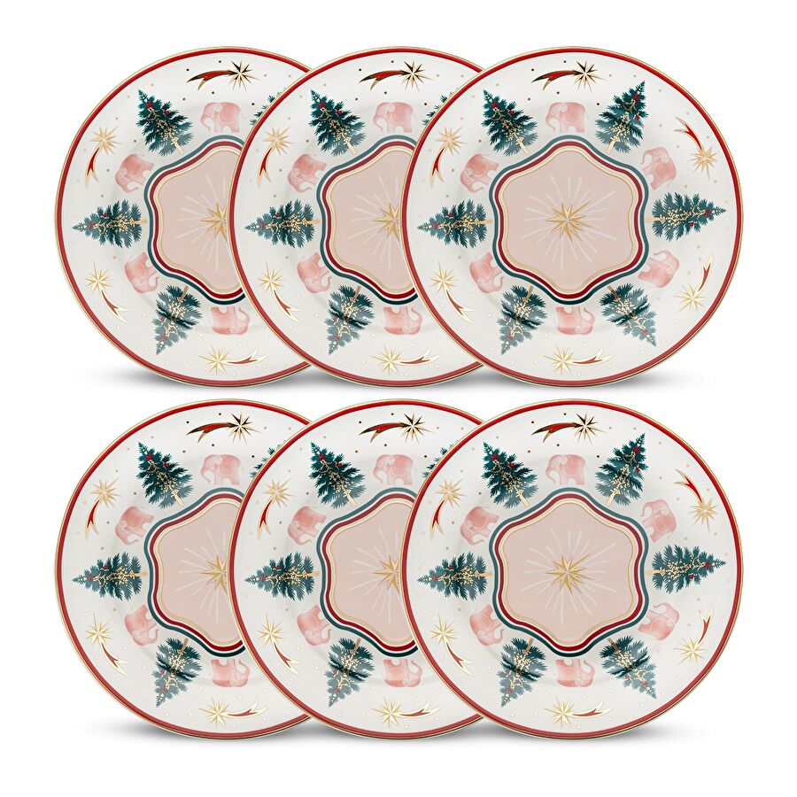 Jumbo Magic 200 6'lı Pasta Tabağı