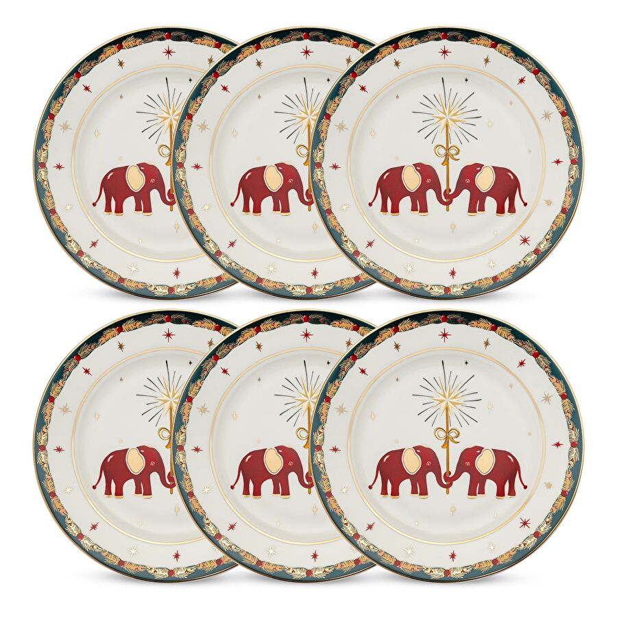 Jumbo Magic 300 6'lı Pasta Tabağı