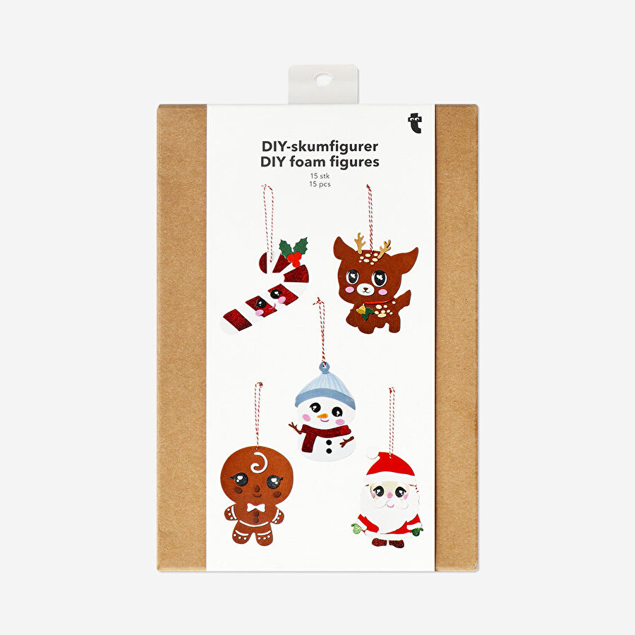 Flying Tiger Copenhagen Kendin Yap Köpük Yılbaşı Dekorasyonu