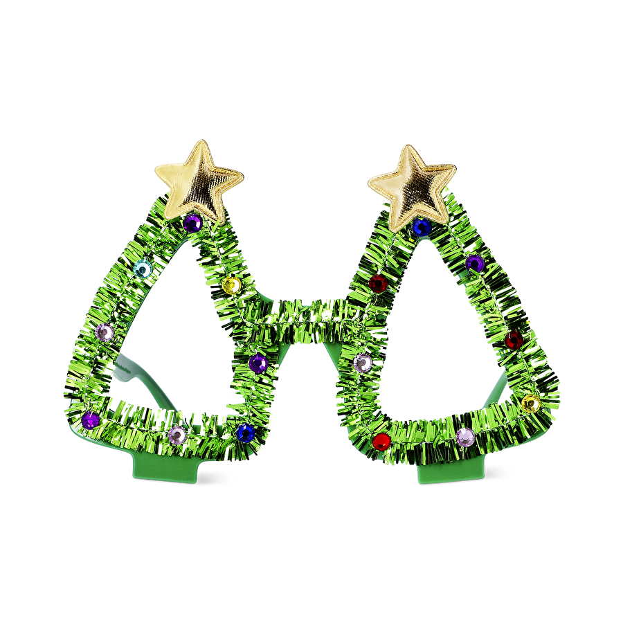 Flying Tiger Copenhagen Yılbaşı Ağacı Şeklinde Parti Gözlüğü