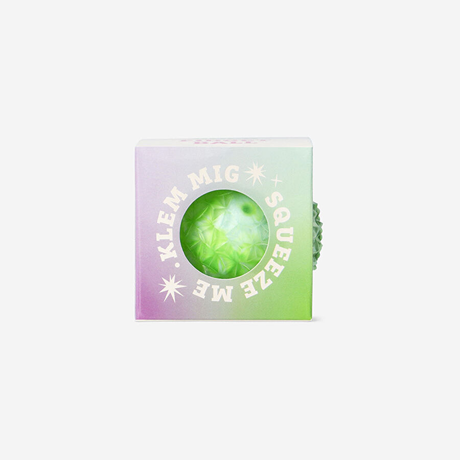 Flying Tiger Copenhagen Metalik Geometrik Stres Topu