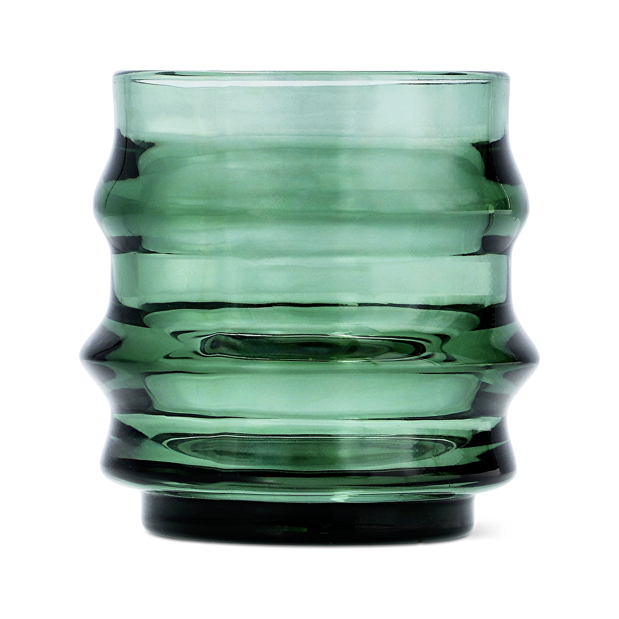 Flying Tiger Copenhagen Yeşil Katmanlı Cam Bardak