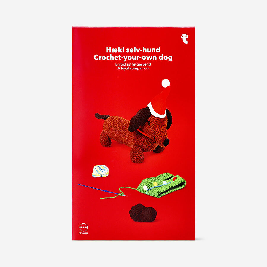 Flying Tiger Copenhagen Kendin Yap Sosis Köpek Amigurumi Seti