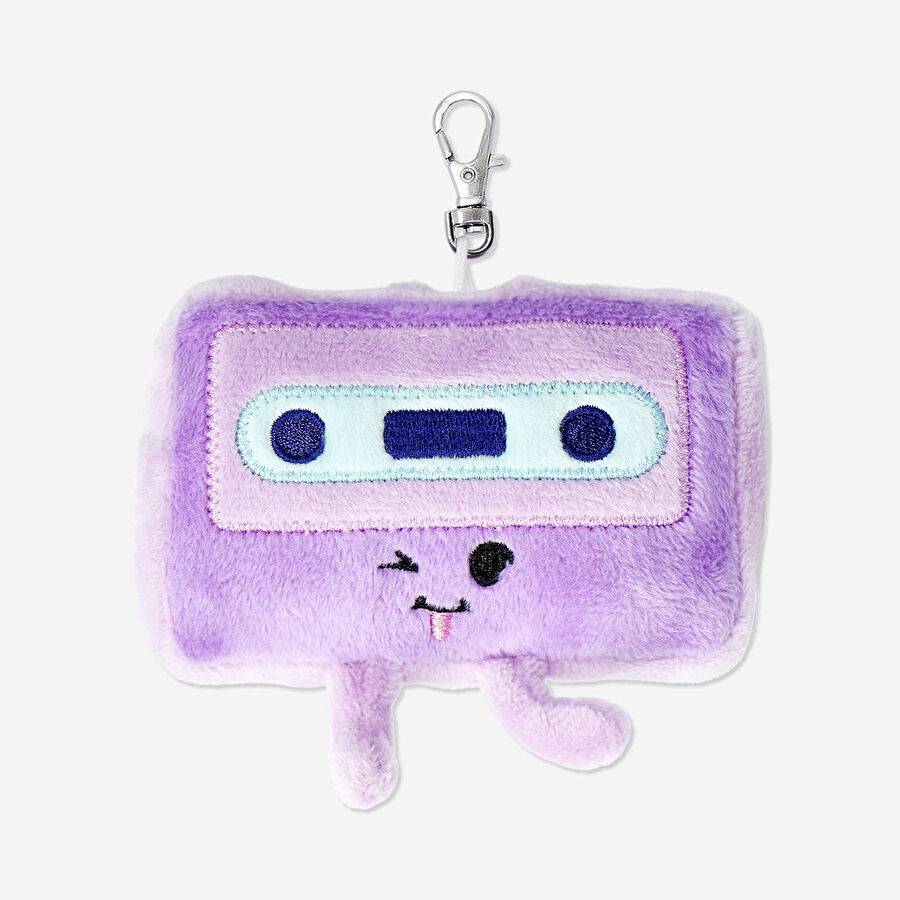 Flying Tiger Copenhagen Peluş Kaset Şeklinde Anahtarlık