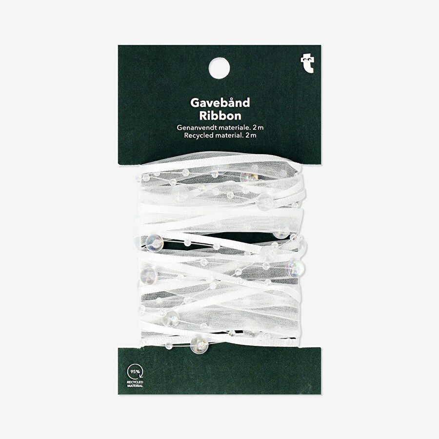 Flying Tiger Copenhagen İnci Detaylı Kurdele